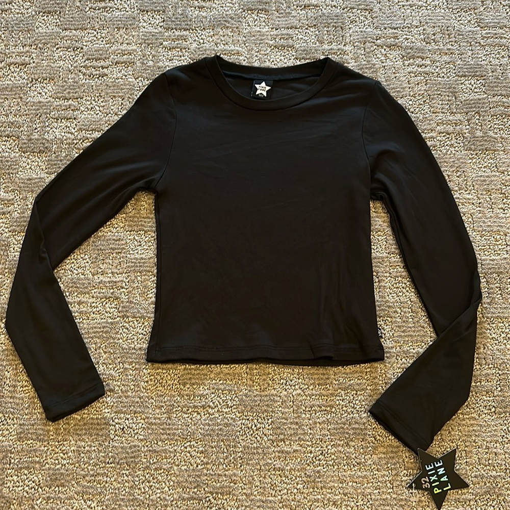 PixieLane Baby T Black 11/12 NWT